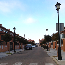 Proyecto e instalación eléctrica de Alumbrado Público en calles principales del municipio.